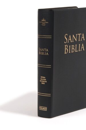 Biblia Rvr1960 Tamaño Manual Letra Grande Negro Vinil_0
