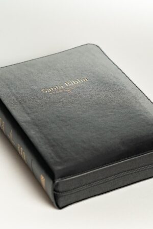 Biblia Rvr1960 Tamaño Manual Letra Gigante Negro Cierre Indi_1