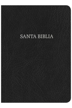 Nvi Biblia Compacta Letra Grande Negro, Piel Fabricada_0