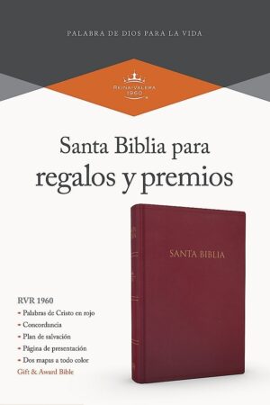 Rvr 1960 Biblia Letra Gigante Marrón, Piel Fabricada Con Índ_0